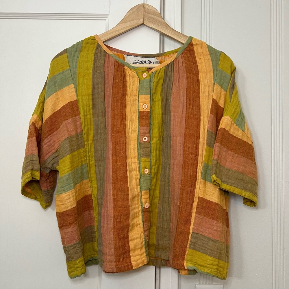 A&J “Claude” top in Sorbet - XS